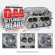 Cylinder Heads 044 wedge port ( set)