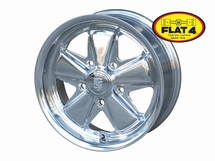 Fuchs style wheel polished