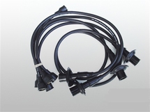 Ignition Wire Set black for Type-1 12-1600