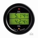 SPA Design Oil Pressure - Oil Temperature Dual Gauge 
