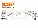 Crossbar gasbediening type 4 met type 1 koeling 