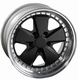 3-part Porsche Fuchs wheel 